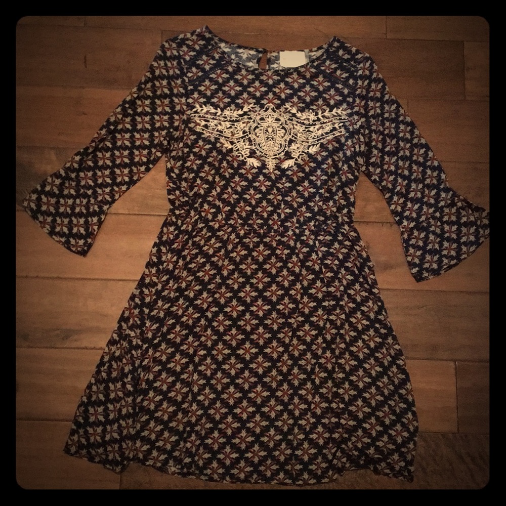 Bell-sleeve Dress from ModCloth